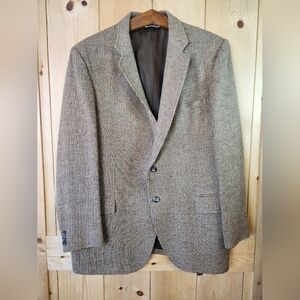 Vintage Walton Clothes 100% Pure Wool Harris Tweed 2 Button Blazer